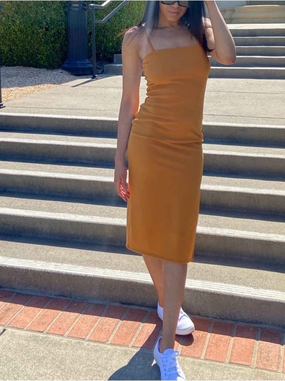 Women's Strappy Midi Dress